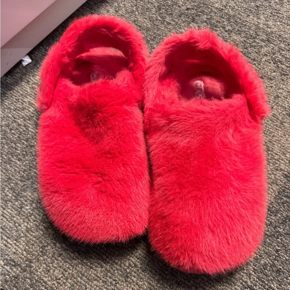 CROCS Classic Cozzzy Luxe Slipper Raspberry Colored W10/M8 - Picture 5 of 5